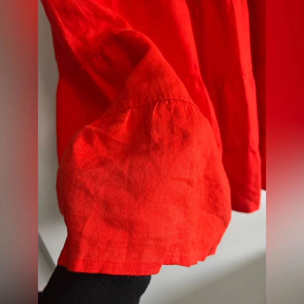 NWOTS Wilfred Bouquet Linen Maxi Skirt Sz M - Picture 7 of 14